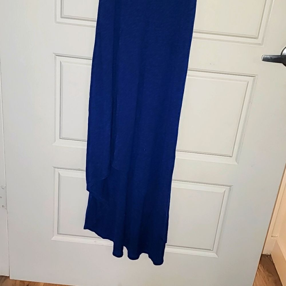 Blue High Low Maxi Dress - Picture 5 of 5